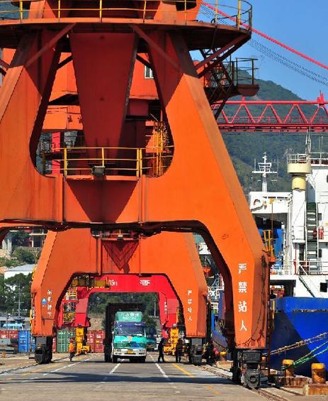 前三季度福建沿海港口货物吞吐量超3亿吨